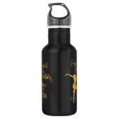 Ik geloof dat ik zal dansen waterfles  (Achterkant)