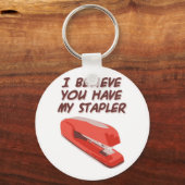 IK GELOOF DAT JE MIJN STAPEL HEBT SLEUTELHANGER (Voorkant)