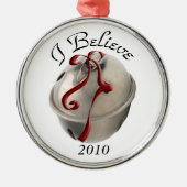 Ik geloof dat Ornament van Reindeer Bell (Voorkant)