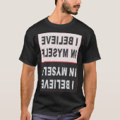 IK Geloof Donkere Overhemden T-shirt (Voorkant)