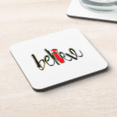 Ik geloof drankjes onderzetter (Linkerzijde)