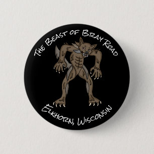 Ik geloof Het Beest van Bray Road Ronde Button 5,7 Cm