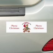 Ik geloof het! KerstTeddy Bear Bumpersticker (Op auto)