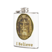 Ik geloof heupfles (Links)