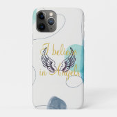 Ik geloof in Angels Abstract Terug Case-Mate iPhone Case (Achterkant)