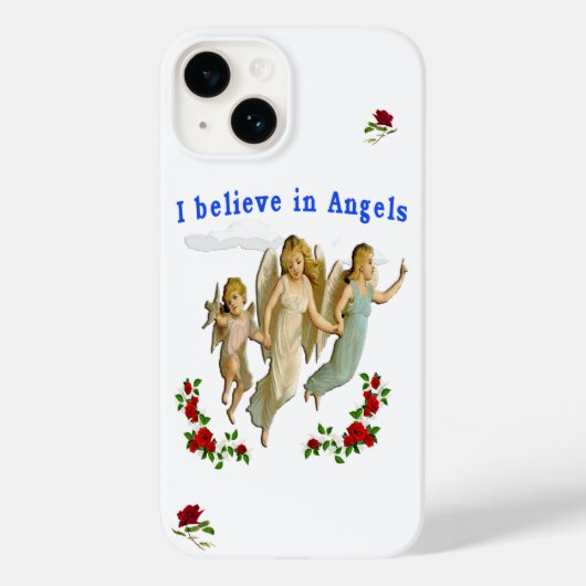 Ik geloof in Angels Case-Mate iPhone Case (Achterkant)