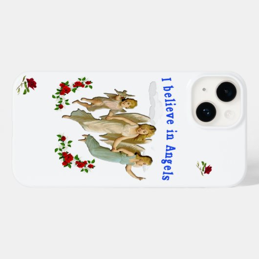Ik geloof in Angels Case-Mate iPhone Case (Achterkant (horizontaal))