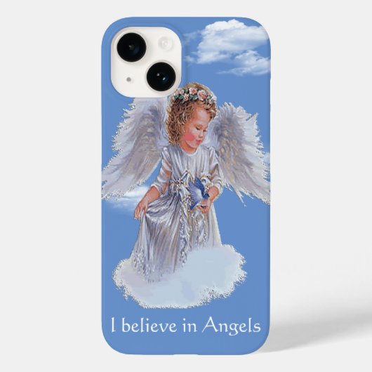 Ik geloof in Angels Case-Mate iPhone Case (Achterkant)