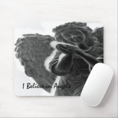 Ik geloof in Angels Mousepad Muismat (Met muis)