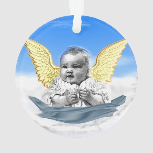 Ik geloof in Angels Ornament (achterkant)