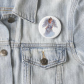 Ik geloof in Angels Ronde Button 5,7 Cm (In situ)
