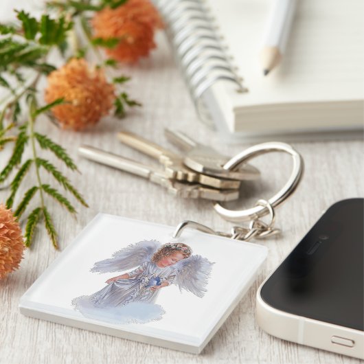 Ik geloof in Angels Sleutelhanger (Voorkant Rechts)