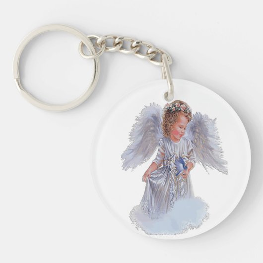 Ik geloof in Angels Sleutelhanger (Voorkant)
