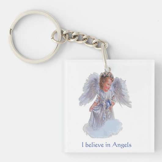 Ik geloof in Angels Sleutelhanger (Voorkant)