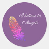 Ik geloof in Angels Sticker (Voorkant)