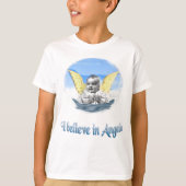 Ik geloof in Angels T-shirt (Voorkant)