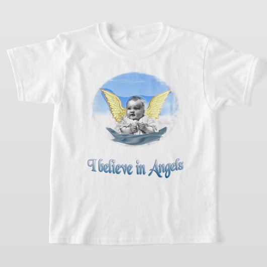 Ik geloof in Angels T-shirt (Laagn)