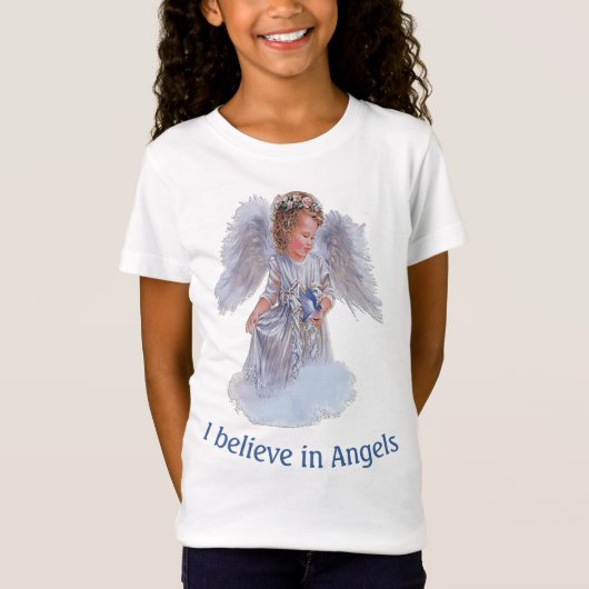 Ik geloof in Angels T-shirt (Voorkant)