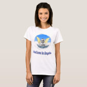 Ik geloof in Angels T-shirt (Voorkant volledig)