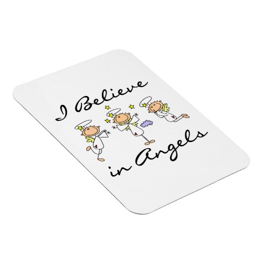 Ik geloof in Angels T-shirts en cadeautjes Magneet (Rechterzijde)