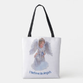 Ik geloof in Angels Tote Bag (Achterkant)