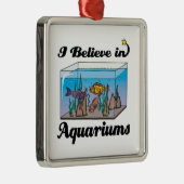 ik geloof in aquariums metalen ornament (Rechts)