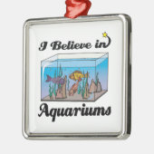 ik geloof in aquariums metalen ornament (Links)