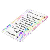 Ik geloof in Art Manifesto Promotion Magneet (Linkerzijde)