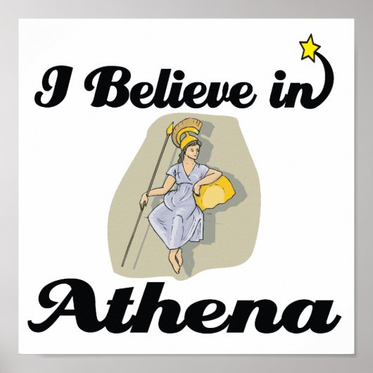 Ik geloof in Athena Poster (Voorkant)