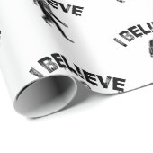 Ik geloof in Bigfoot Cadeaupapier (Rol Hoek)