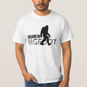 Ik geloof in Bigfoot Funny Sasquatch T-shirt