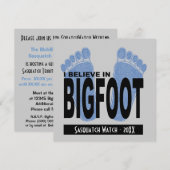 Ik geloof in Bigfoot Kaart (Voorkant / Achterkant)