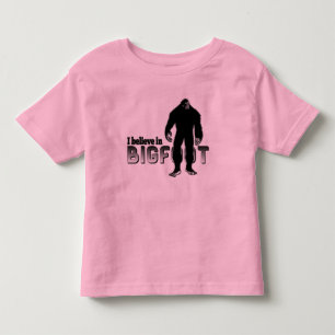 Ik geloof in BIGFOOT Kinder Shirts