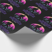 Ik geloof in Bigfoot niet al te opgewonden en grap Cadeaupapier (Hoek)