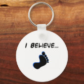 Ik geloof in Bigfoot Sleutelhanger (Voorkant)