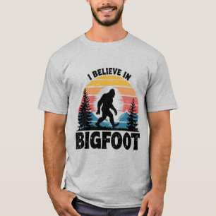 Ik geloof in Bigfoot T-shirt