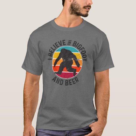 Ik geloof in Bigfoot T-shirt (Voorkant)