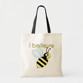 Ik geloof in bijen tote bag