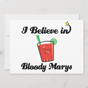 ik geloof in bloody marys