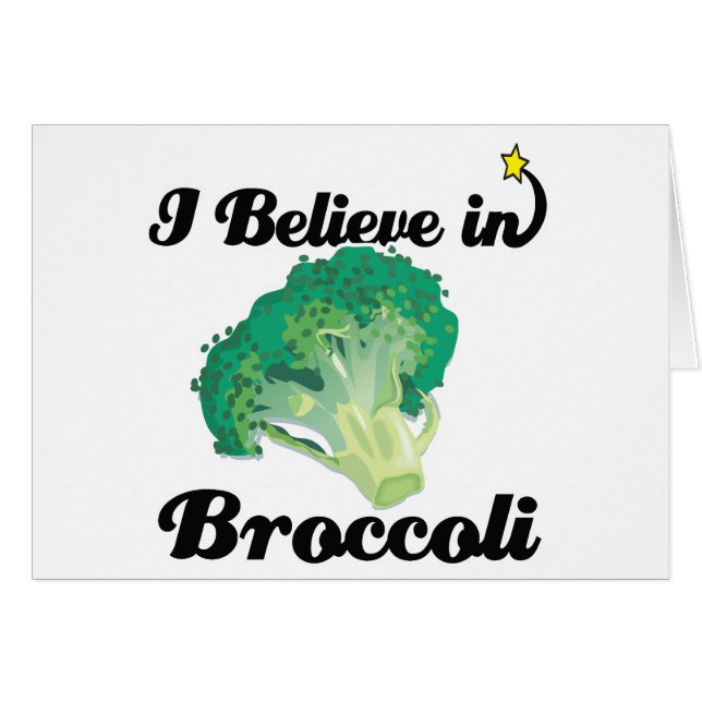 Ik geloof in broccoli (Voorkant Horizontaal)
