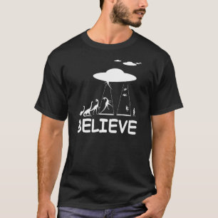 Ik geloof in buitenaardse wezens t-shirt