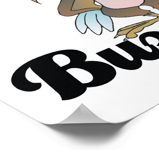 ik geloof in buzzards poster (Hoek)