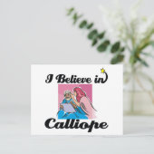 Ik geloof in Calliope Briefkaart (Staand voorkant)