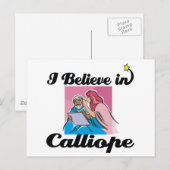 Ik geloof in Calliope Briefkaart (Voorkant / Achterkant)