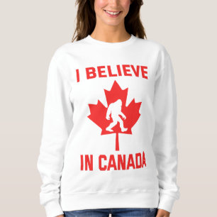 Ik geloof in Canada - Grappige Bigfoot Trui
