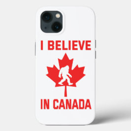 Ik geloof in Canada - grappige voet Case-Mate iPhone Case