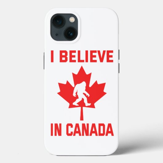 Ik geloof in Canada - grappige voet Case-Mate iPhone Case (Achterkant)