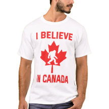 Ik geloof in Canada - grappige voet