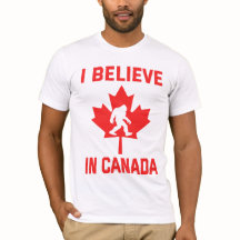 Ik geloof in Canada - grappige voet
