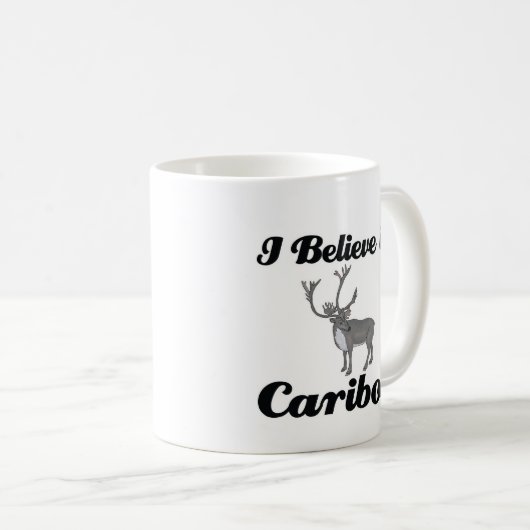 ik geloof in caribou koffiemok (Voorkant rechts)